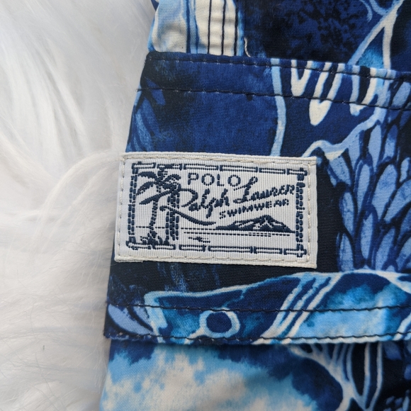 Blue label Polo Ralph Lauren swim trunks - Picture 2 of 5